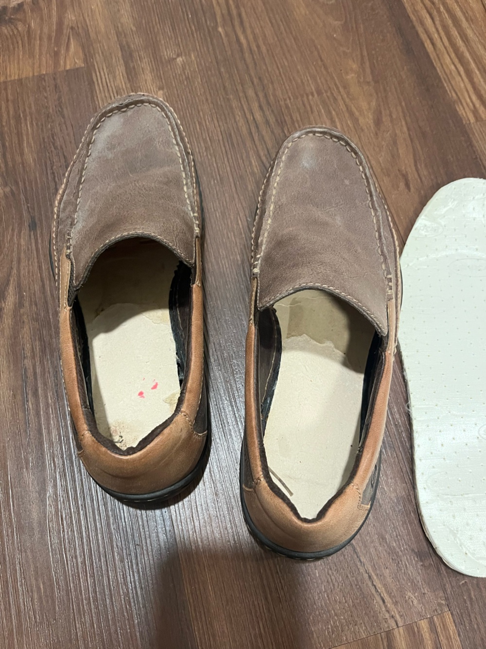 Born Loafer Driving Shoes Mens 9 US / 42.5 EU Brown Leather M6349 Slip On - Picture 7 of 12